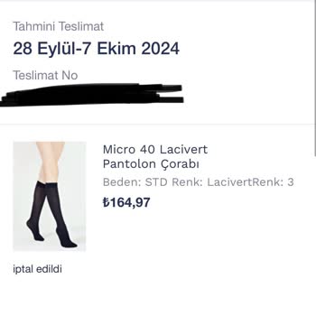 Penti'den Stok Sorunu ve Yetersiz Müşteri Hizmetleri Deneyimi