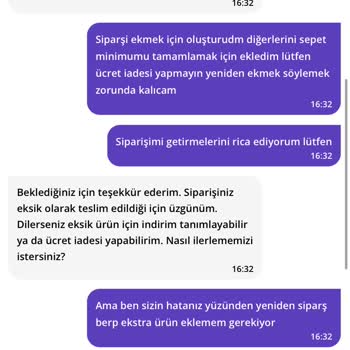 Eksik Ekmek Teslimatı: Sürekli Tekrarlanan Sorun