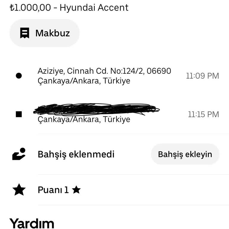 Yanlış Ücretlendirme ve İletişimsizlik: Uber Yolculuğumda Karşılaştığım Sorunlar