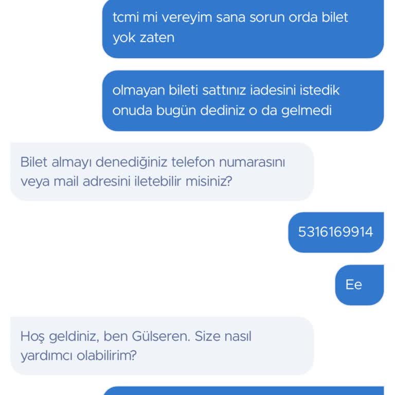Bilet Ücreti Çekildi, Hizmet Verilmedi: Müşteri Destek Kabusu