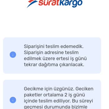 Sürat Kargo'nun Bitmeyen Teslimat Sorunu