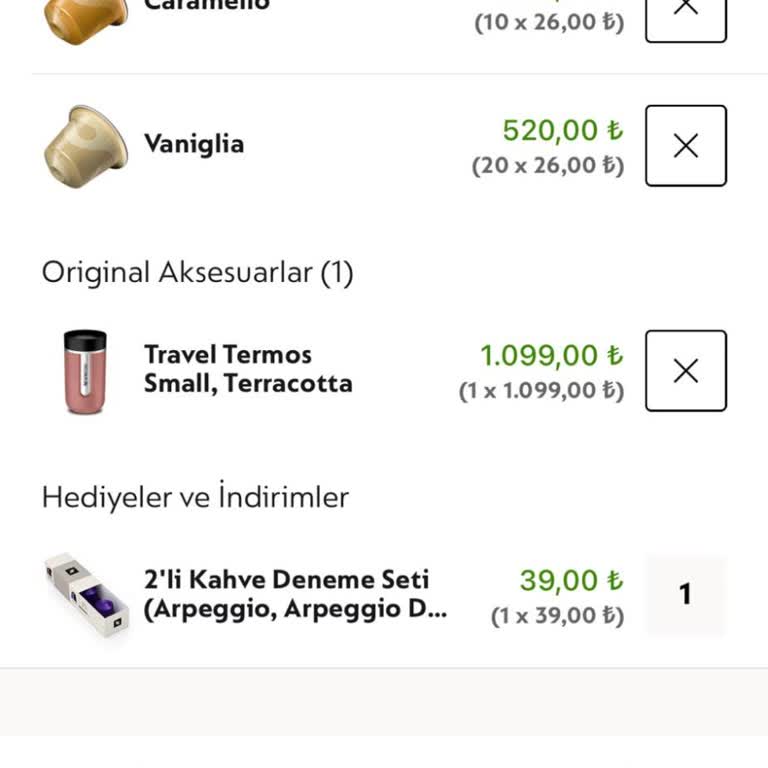 Nespresso Siparişimde İletişim ve Teslimat Sorunu