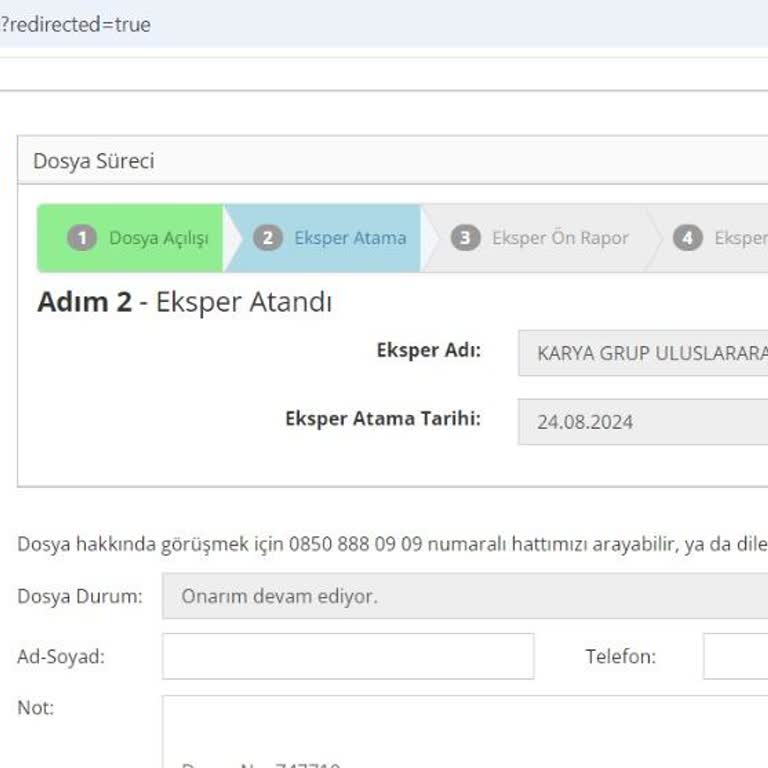 Ethica Sigorta ile Eksik Yedek Parça ve İletişim Sorunları
