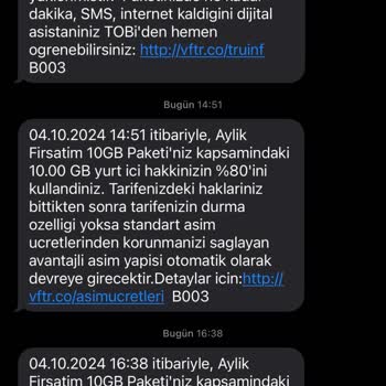 Ek İnternet Paketinin Hızla Tükenmesi Sorunu