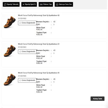 İnternetten Ayakkabı Siparişi ve Para İadesi Sorunu