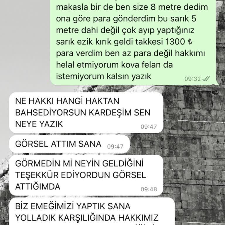 Kırık Sarık ve Eksik Kova Sorunu