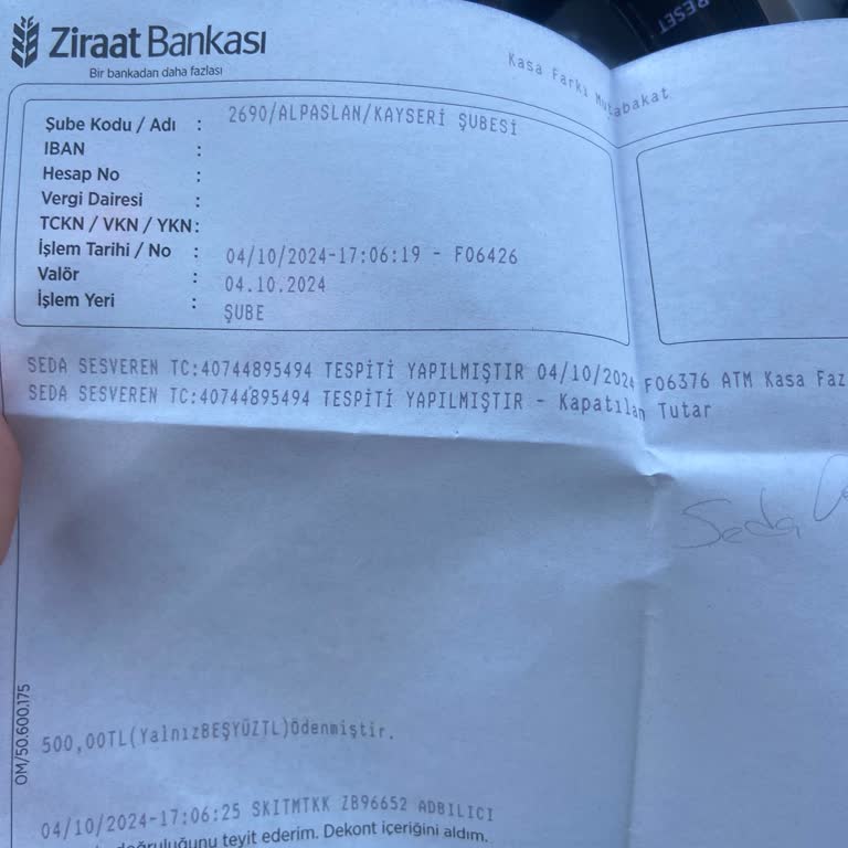 ATM Para İadesi Sorunu ve Sınav Başvurusu Stresi