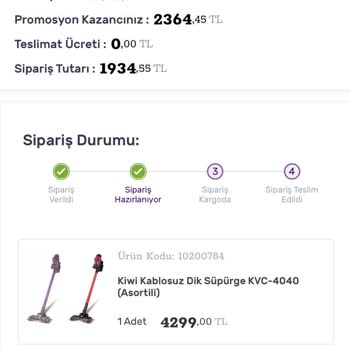 Stok Problemi ve Yanıltıcı Bilgilendirme