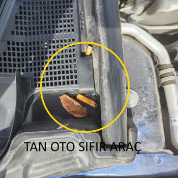 Sıfır Araçta Şok: Sigara İzmariti ve Boya Hasarı