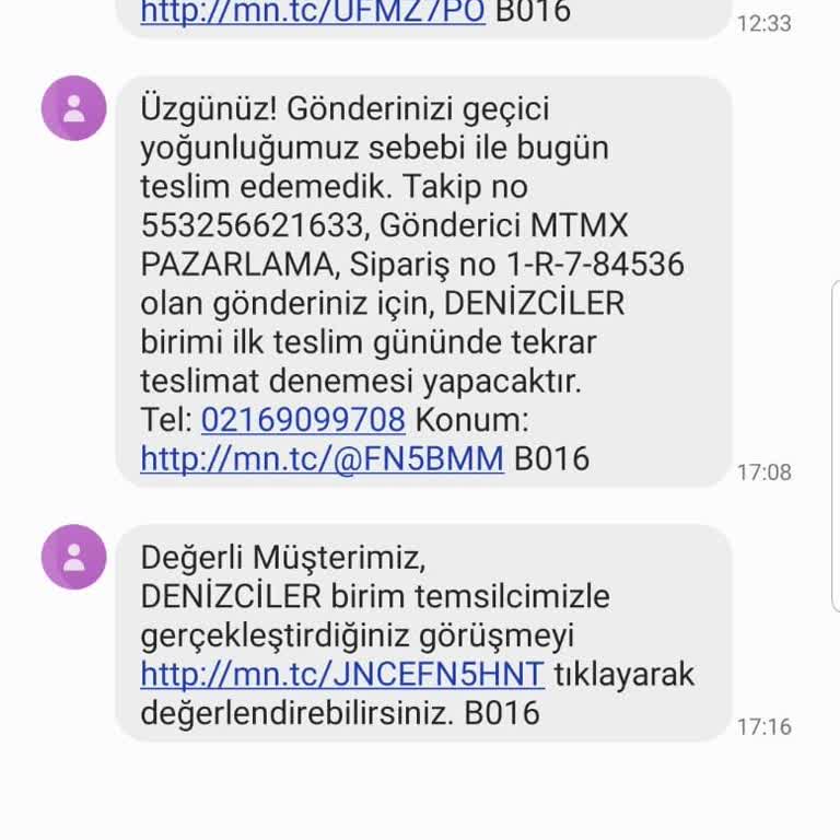 Teslimat Sözleri Yerine Getirilmiyor