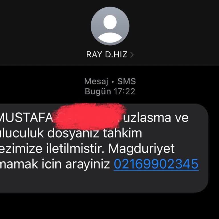 Yanıltıcı SMS ile Mağduriyet Tehdidi