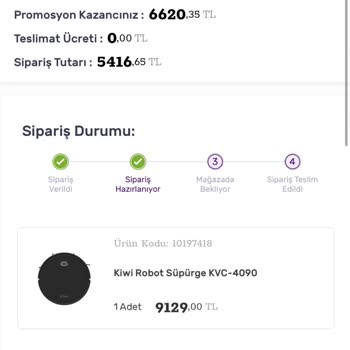 İptal Edilen Sipariş ve Yetersiz Çözüm: Gratis'ten Robot Süpürge Mağduriyeti