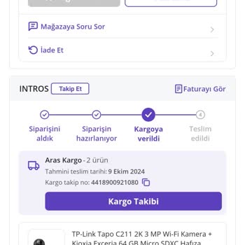 Aras Kargo'da Kayıp Sipariş ve Müşteri Hizmetleri Sorunu