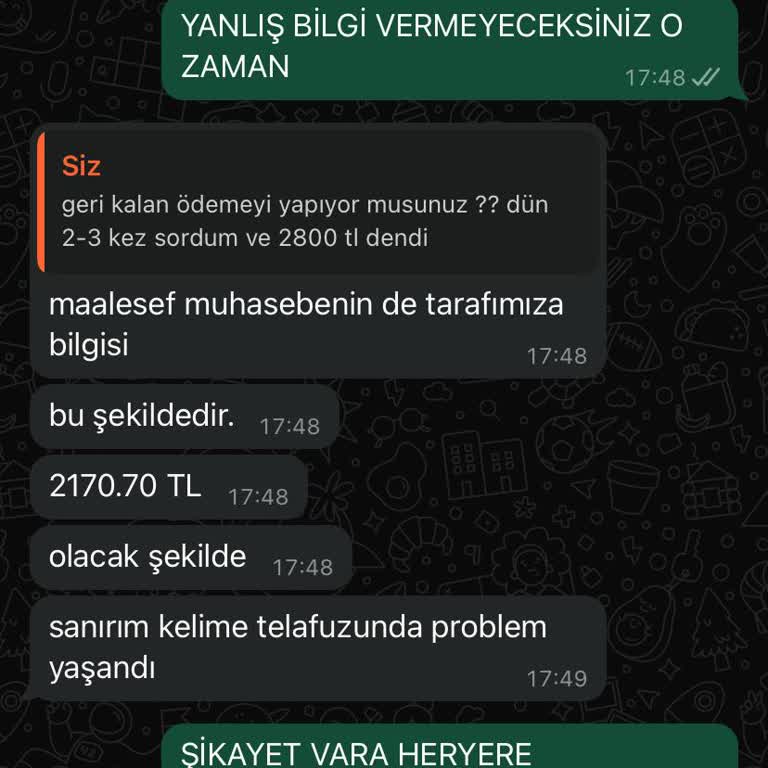 Yemek Paketinde Hayal Kırıklığı ve İptal Sorunu