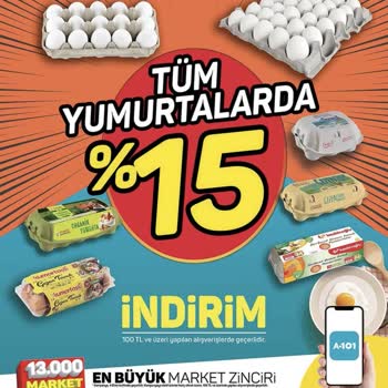 Yumurta İndirimi Mağaza Fiyatına Yansıtılmadı