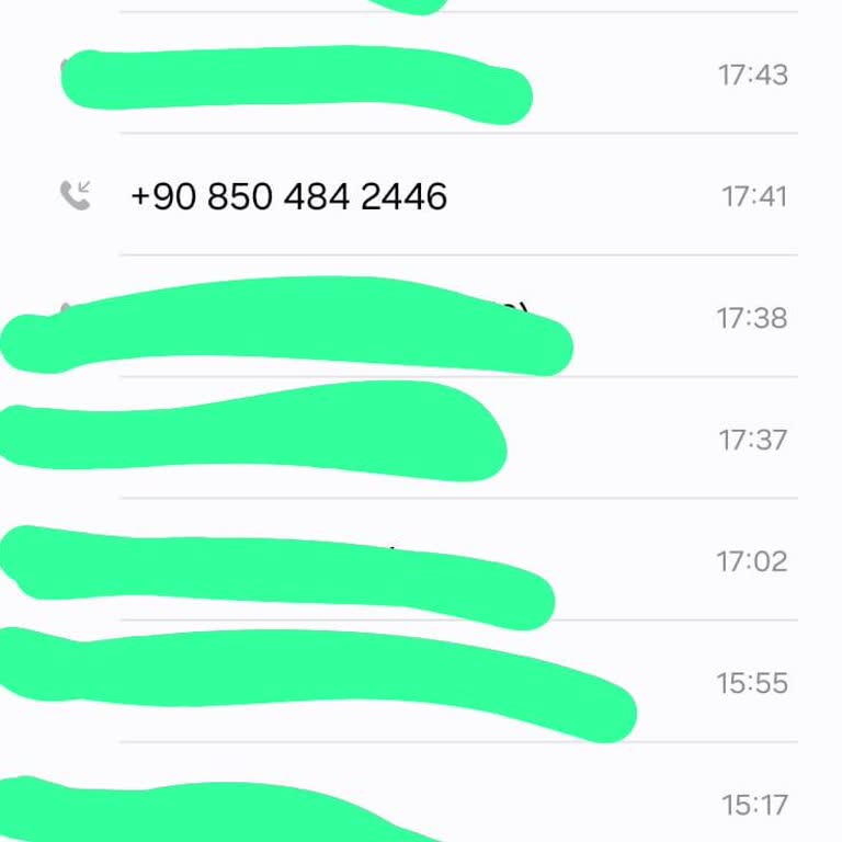 0850 484 24 46 Sürekli Taciz Ve Hakaret İçeren Aramalar