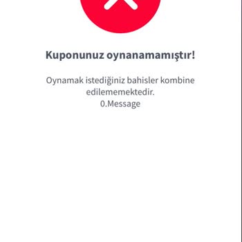 Mislide Kupon Oynama Hatası