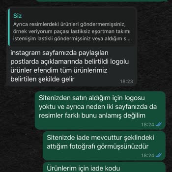 Yanlış Ürün Gönderimi ve İade Sorunu