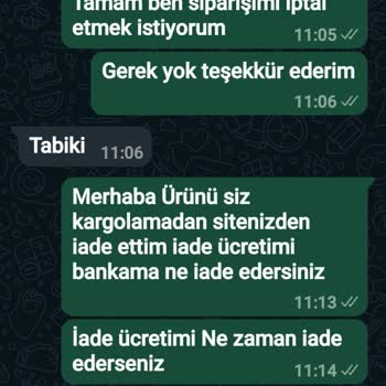 İade Edilmeyen Ücret ve İletişim Sorunları