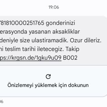 Kargomsende Kargomun Teslimatı Sürekli Erteleniyor!