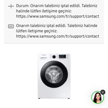 Samsung Çamaşır Makinesi Gürültü Ve Servis Sorunu