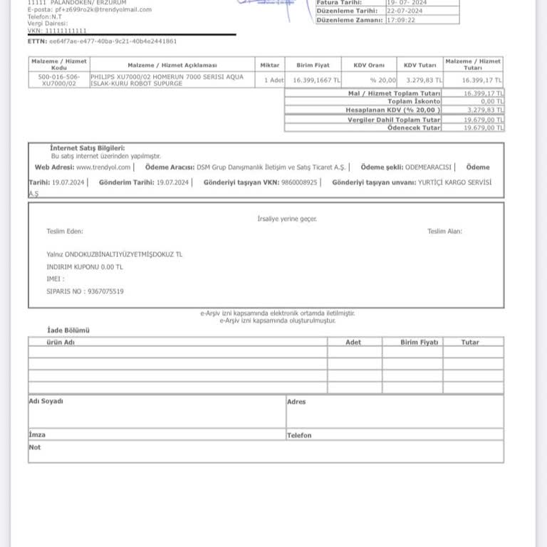 Philips 7000 Robot Süpürge: Sürekli Arızalar ve Değişim Talebi