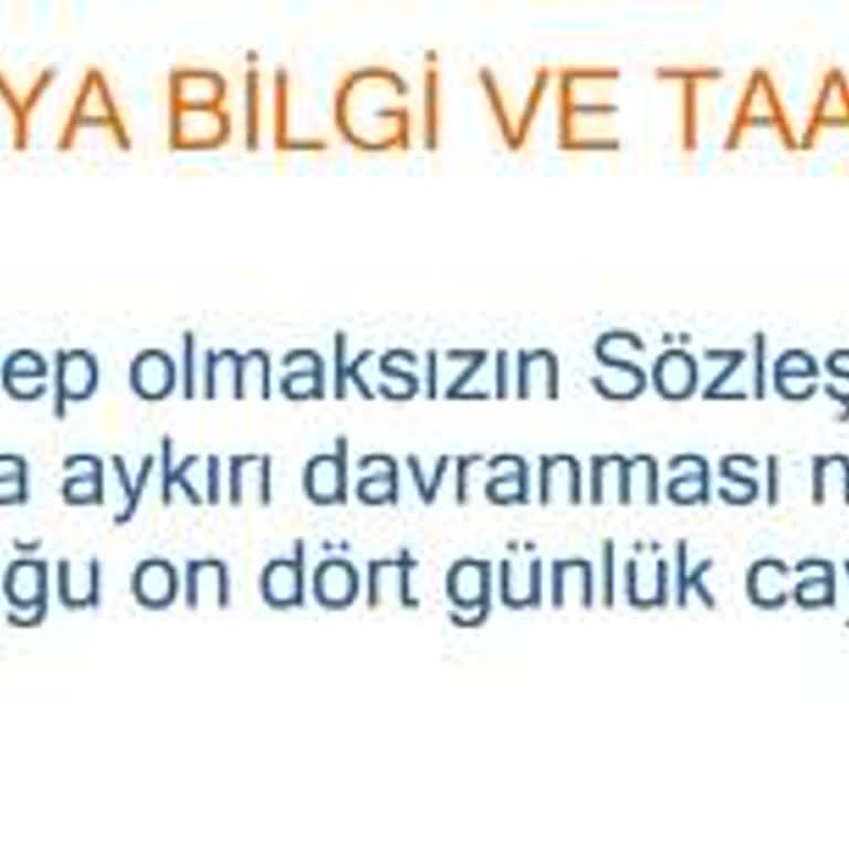 Taşınma Durumunda Sözleşme İptali Sorunu