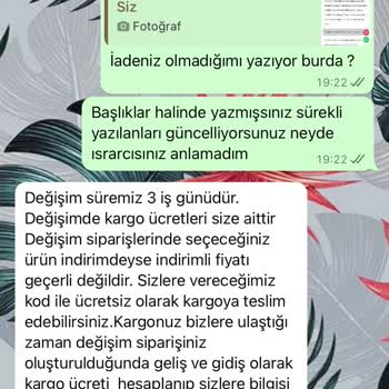 İade Politikası Mağduriyeti