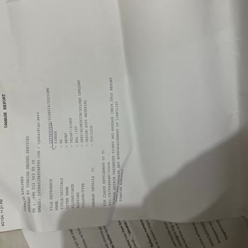 Hasarlı Valiz ve Uzun Bekleme Süresi Mağduriyeti