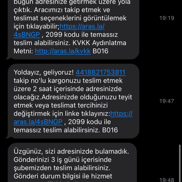 Adresime Ulaşmayan Kargo Sorunu