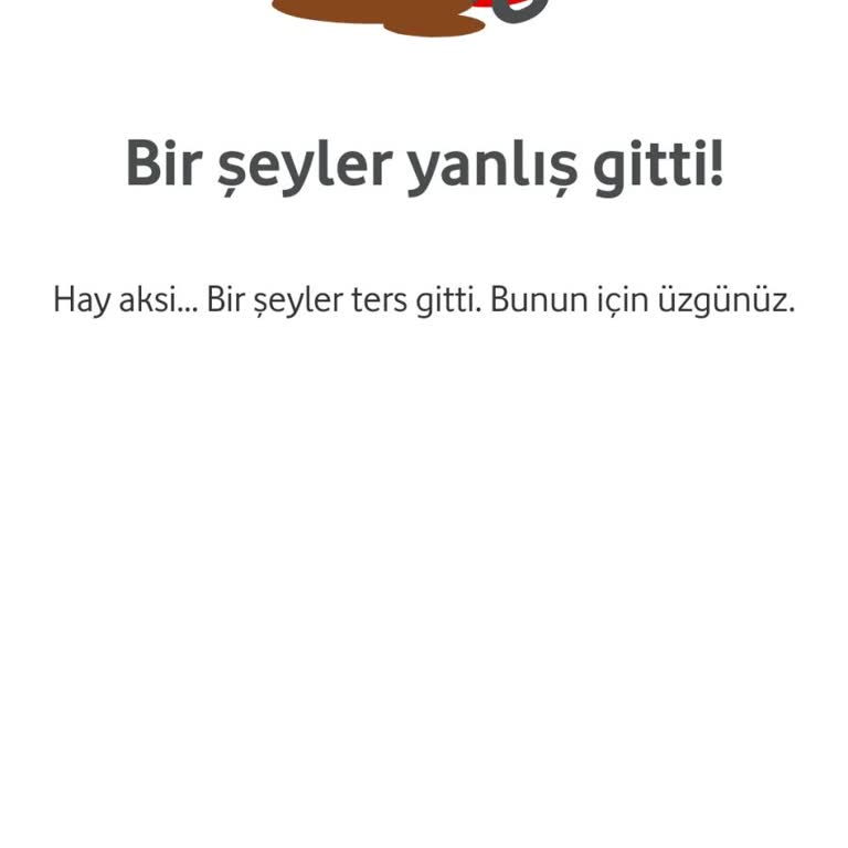 Vodafone Hediye Çarkı Erişim Sorunu