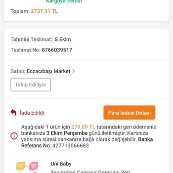 Trendyol'da İade Sorunu ve Müşteri Memnuniyetsizliği