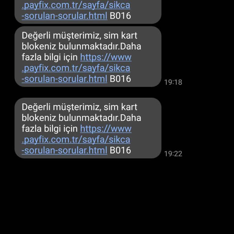 Sim Kart Blokesi Sorunu ve İletişim Eksikliği