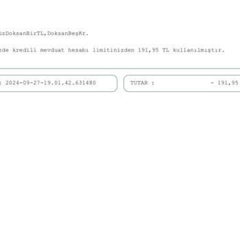 Çifte Ödeme Sorunu ve İletişim Eksikliği