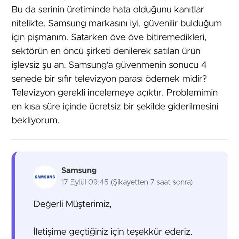 Hızlı Cevap Verip İletişime Geçmeyen Platform Sorunu