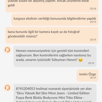 Eksik Ürünler ve Çözüm Bulunamayan Teslimat Sorunu