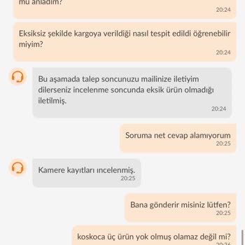 Eksik Ürünler ve Çözüm Bulunamayan Teslimat Sorunu