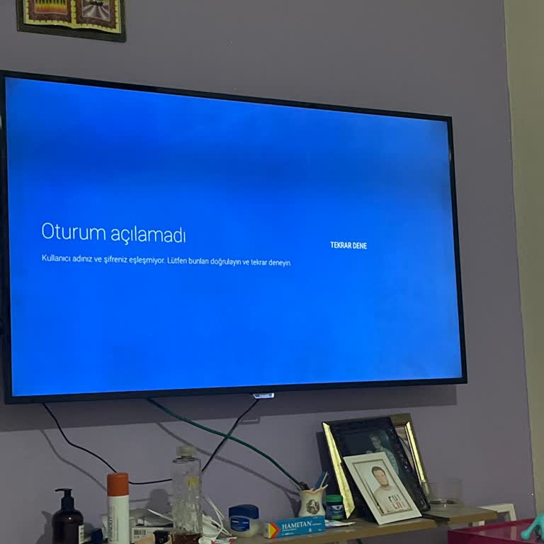 Philips TV'de Google Hesabı Sorunu