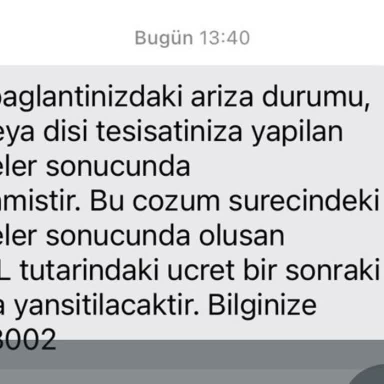 Hizmet Almadan Faturaya Yansıtılan Ücret Şoku