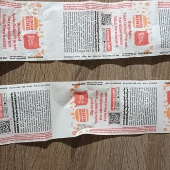 Burger King Eksik Sipariş Ve İade Talebi