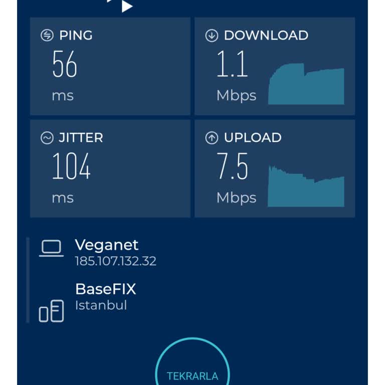 Veganet İnternet Hızında Hayal Kırıklığı