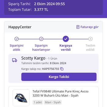 Kargo Teslimatında Yaşanan Gecikme ve İletişim Sorunları