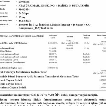 D Smart İnternet ve TV Paketi Fiyat Şoku