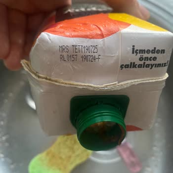 Cappy Meyve Suyundan Çıkan Pislikler Şok Ediyor