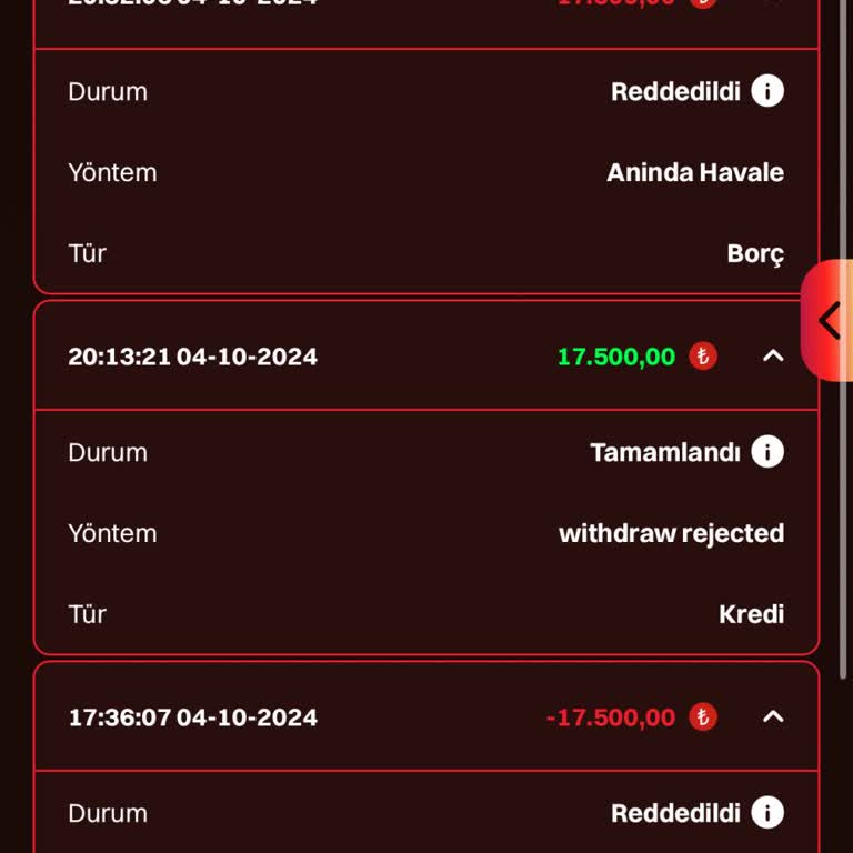 Para Çekiminde Sürekli Arıza ve Oyalama