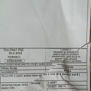 Yanlış Ürün ve Sorunlu Teslimat Deneyimi