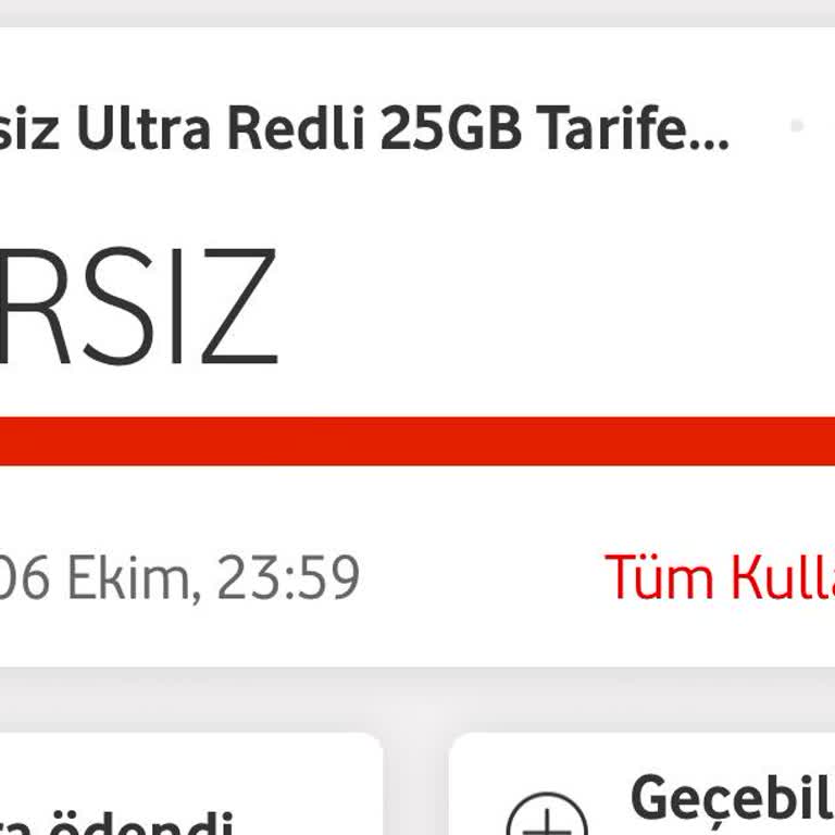 Vodafone'dan Beklenmeyen İnternet Sürprizi