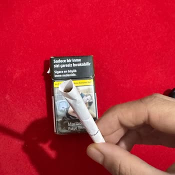 Marlboro Edge Blue'da Yarım Sigara Sorunu