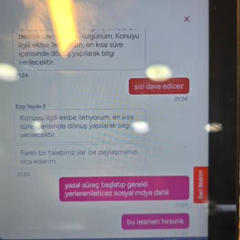 Yemek Sepeti'nin KDV Uygulaması Hakkında Şikayet