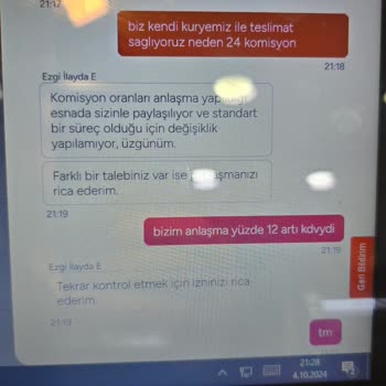 Yemek Sepeti'nin KDV Uygulaması Hakkında Şikayet